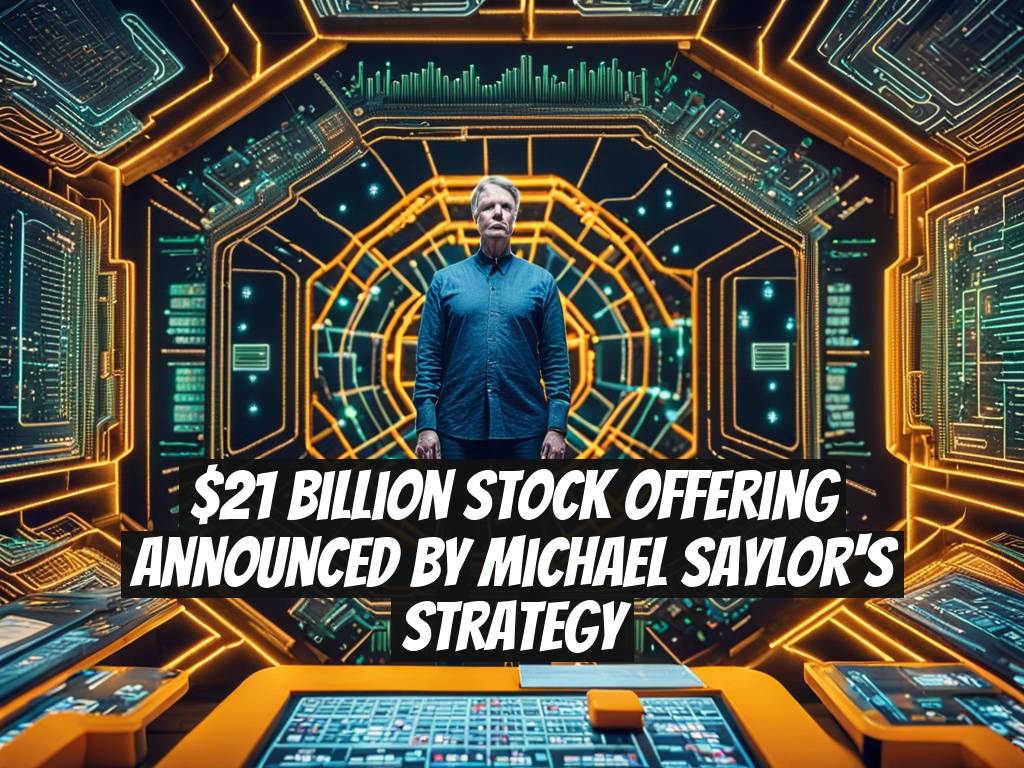 $21 Billion Stock Offering Announced by Michael Saylor's Strategy