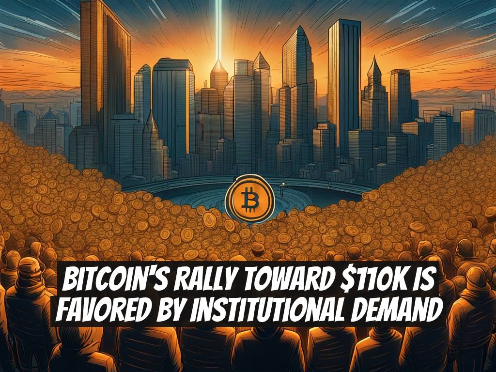 Bitcoin's Rally Toward $110K Is Favored by Institutional Demand