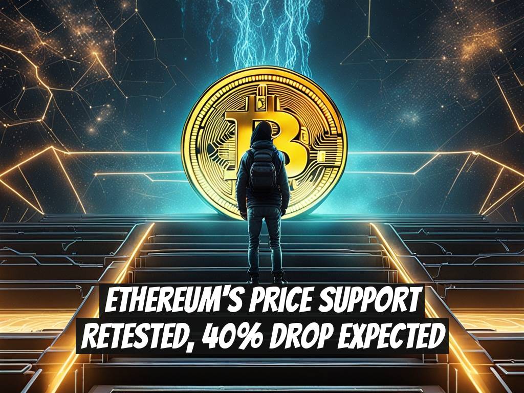 Ethereum's Price Support Retested, 40% Drop Expected