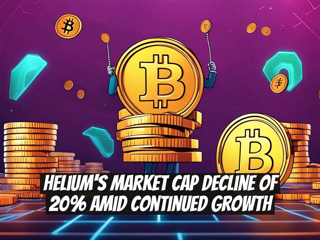 Helium's Market Cap Decline of 20% Amid Continued Growth