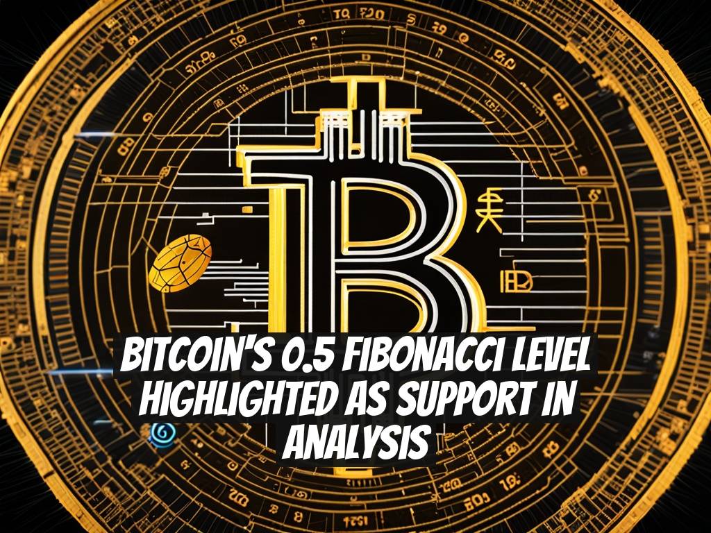 Bitcoin's 0.5 Fibonacci Level Highlighted as Support in Analysis