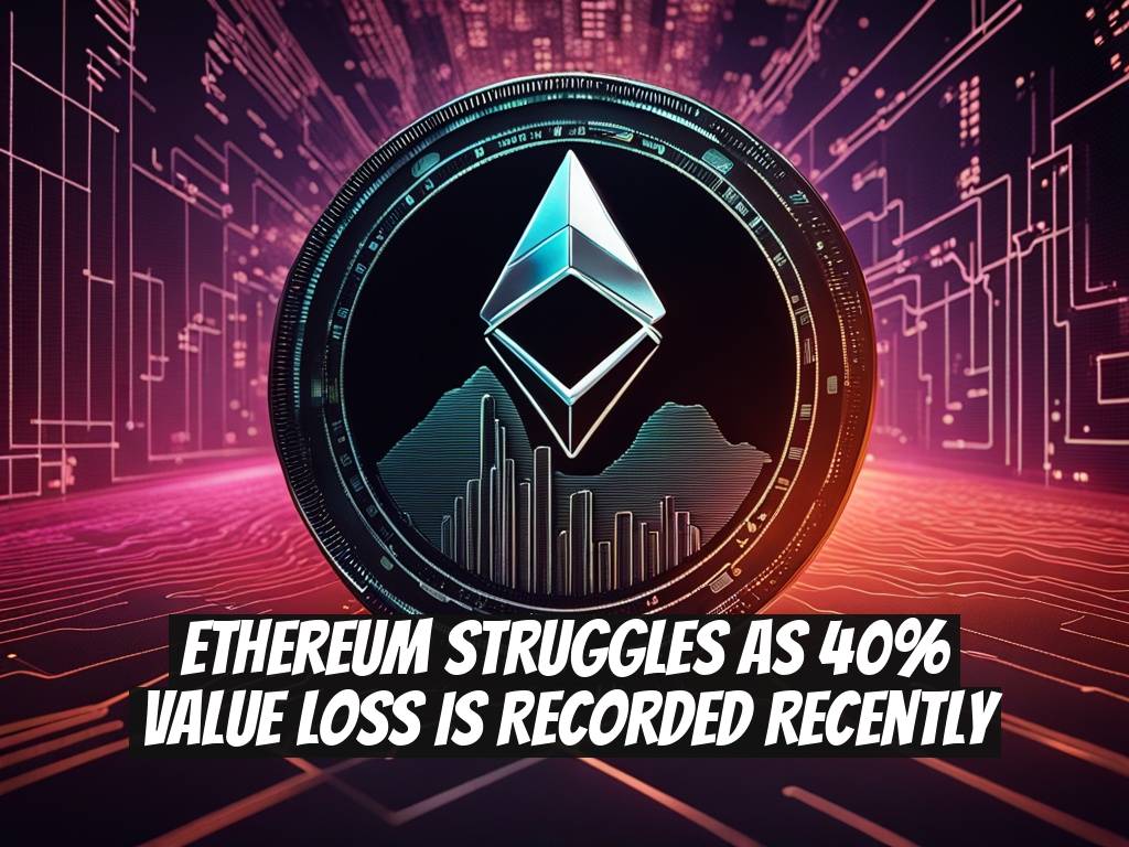 Ethereum Struggles as 40% Value Loss Is Recorded Recently