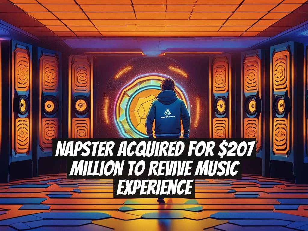 Napster Acquired for $207 Million to Revive Music Experience