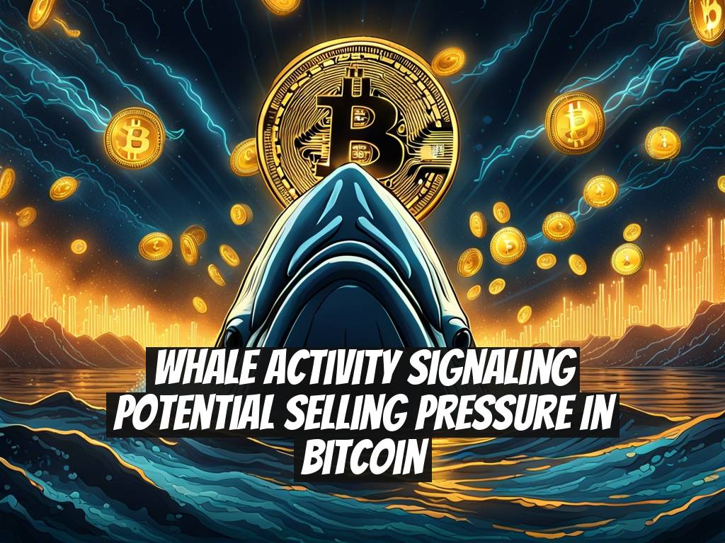 Whale Activity Signaling Potential Selling Pressure in Bitcoin