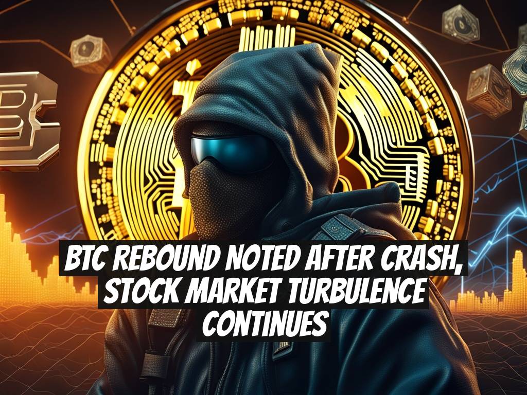 BTC Rebound Noted After Crash, Stock Market Turbulence Continues