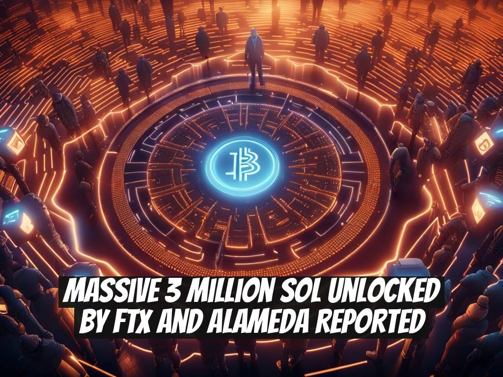 Massive 3 Million SOL Unlocked by FTX and Alameda Reported
