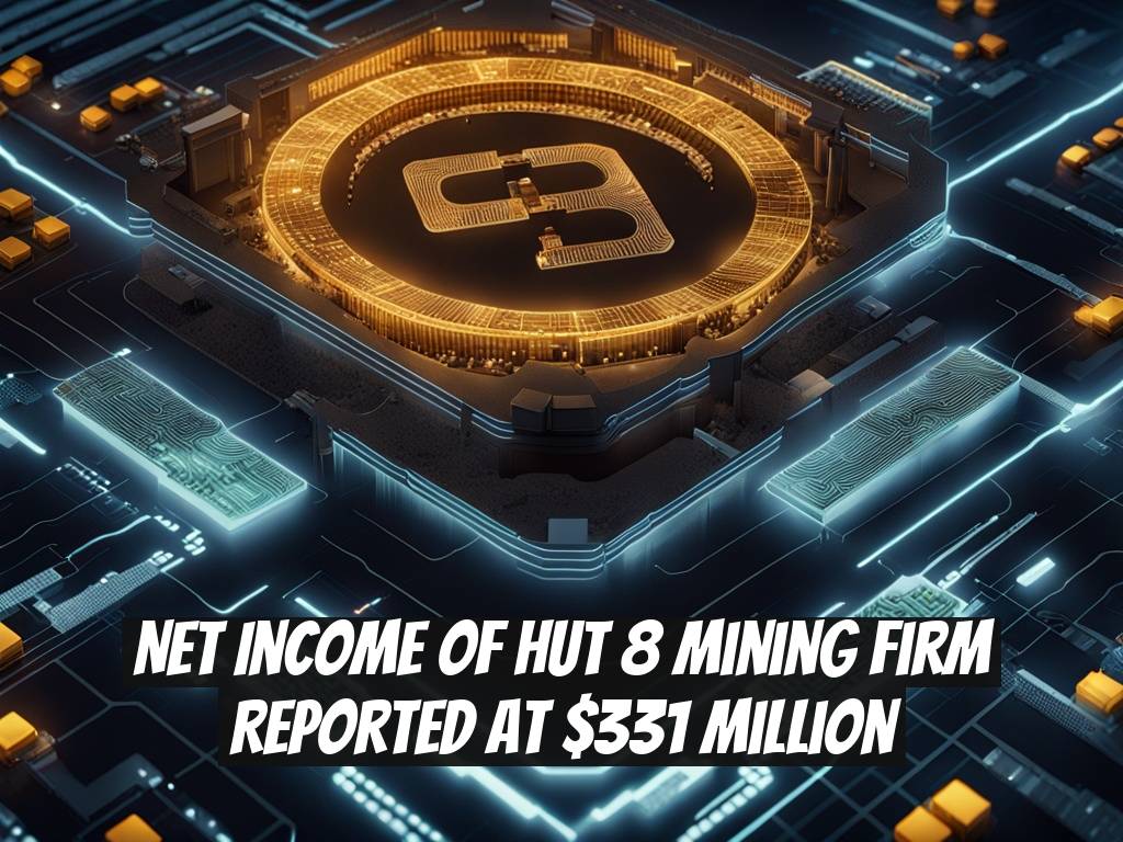 Net income of Hut 8 mining firm reported at $331 million