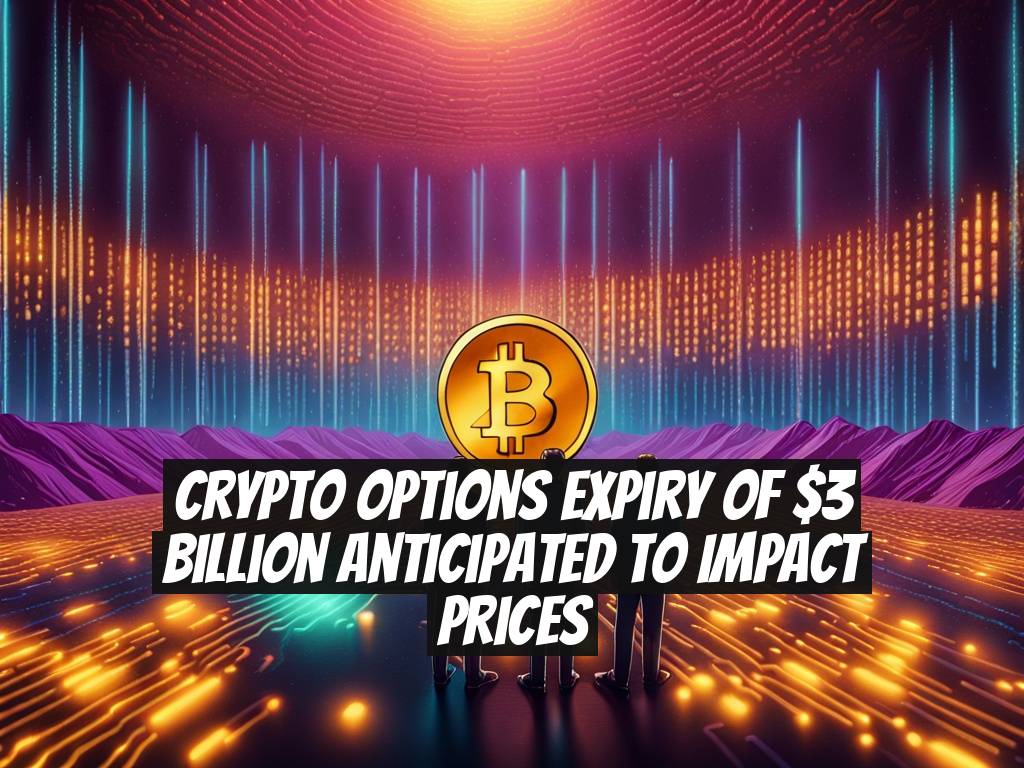 Crypto Options Expiry of $3 Billion Anticipated to Impact Prices