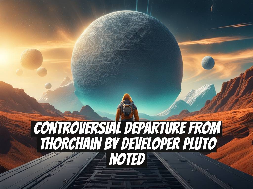 Controversial Departure from THORChain by Developer Pluto Noted