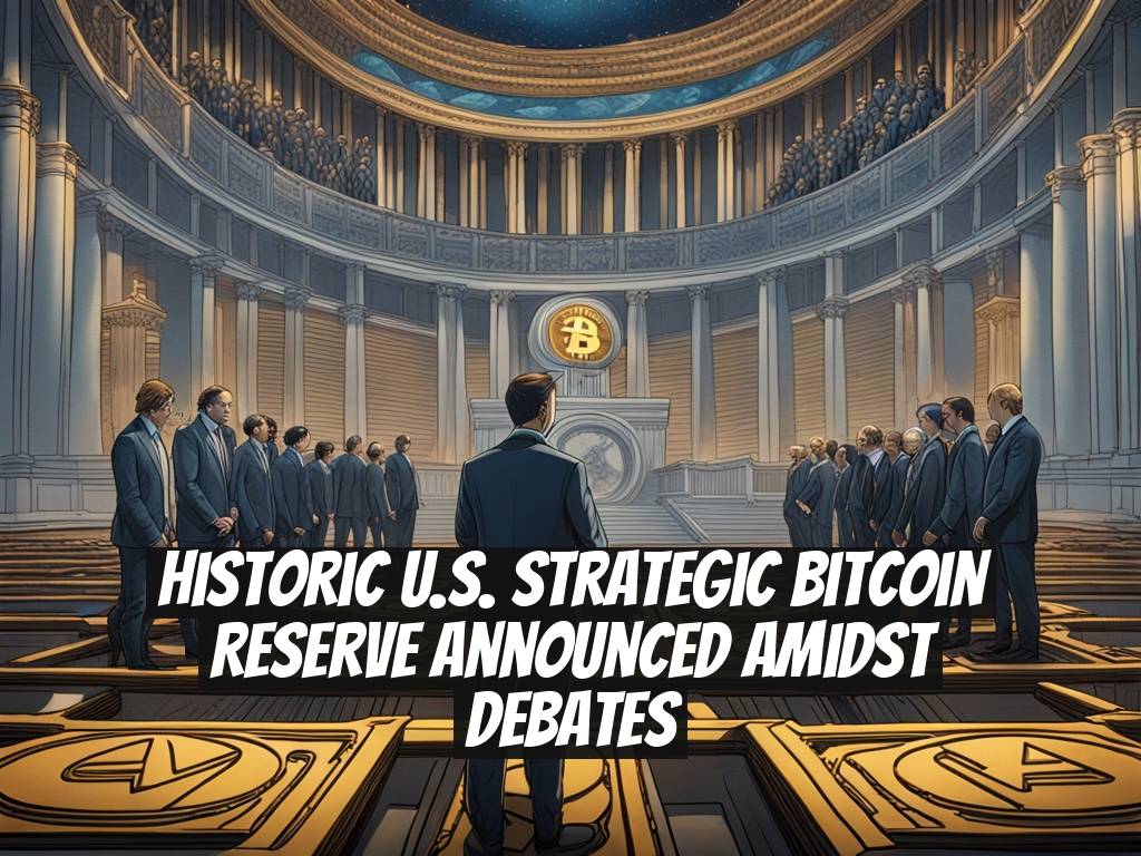 Historic U.S. Strategic Bitcoin Reserve Announced Amidst Debates