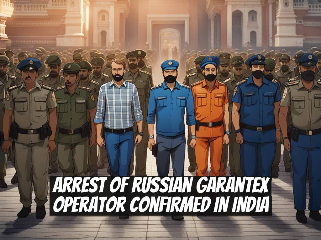 Arrest of Russian Garantex Operator Confirmed in India