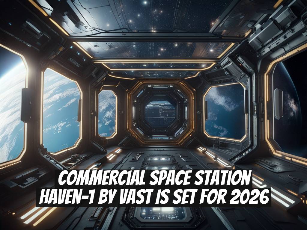 Commercial Space Station Haven-1 by Vast Is Set for 2026