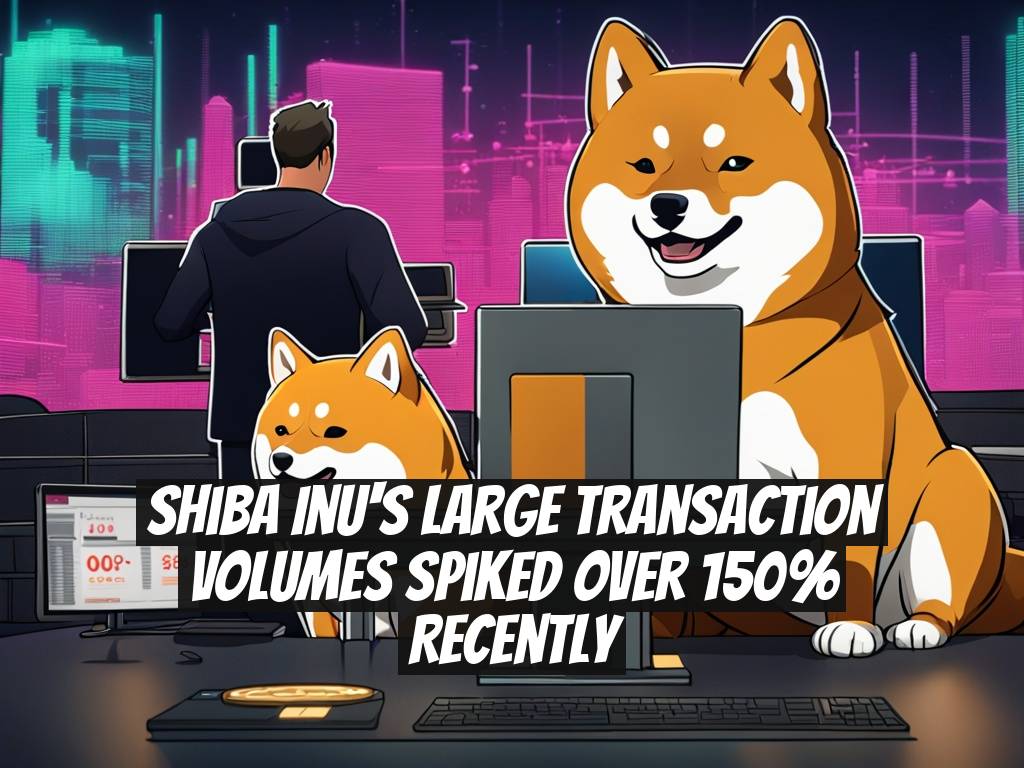 Shiba Inu's Large Transaction Volumes Spiked Over 150% Recently