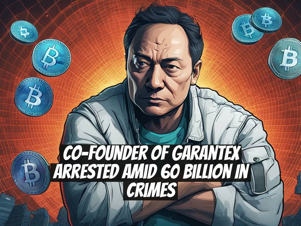 Co-Founder of Garantex Arrested Amid 60 Billion in Crimes