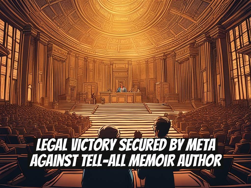 Legal Victory Secured by Meta Against Tell-All Memoir Author