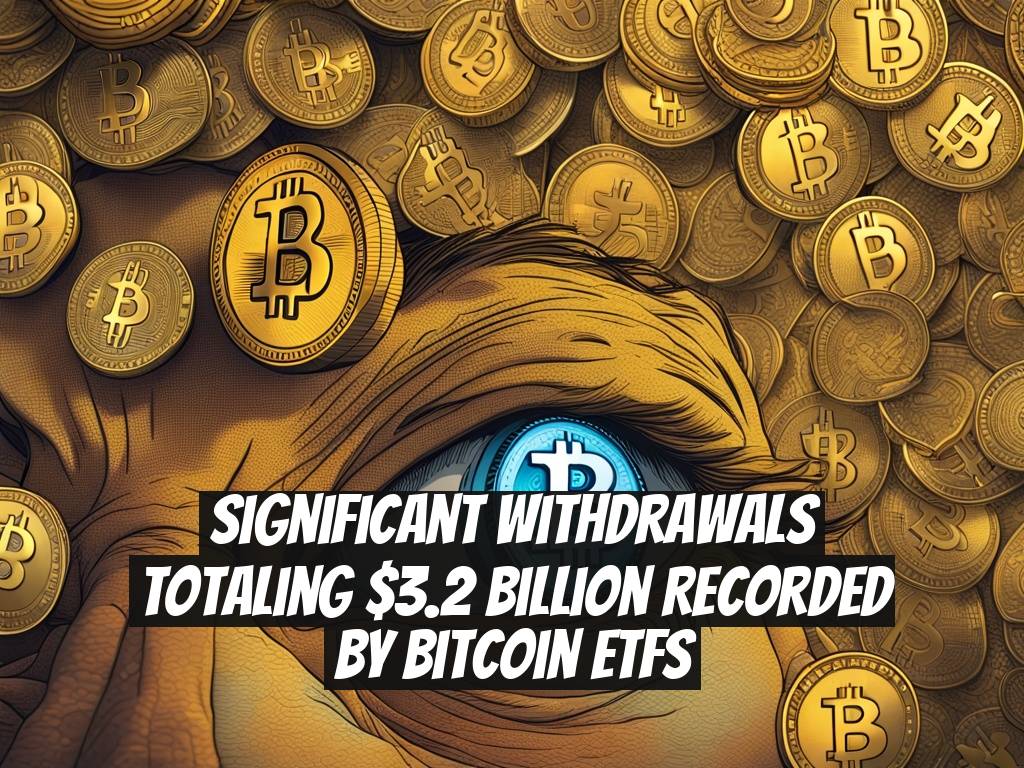 Significant Withdrawals Totaling $3.2 Billion Recorded by Bitcoin ETFs