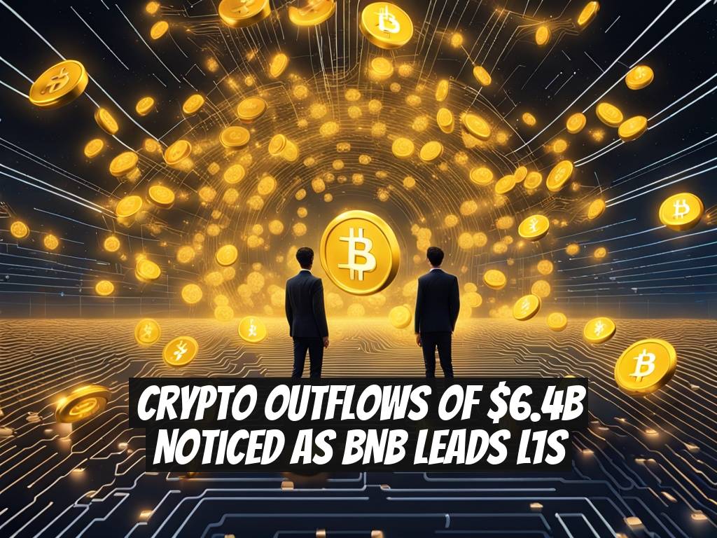Crypto Outflows of $6.4B Noticed as BNB Leads L1s