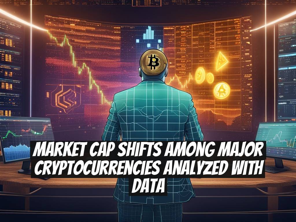 Market Cap Shifts Among Major Cryptocurrencies Analyzed with Data