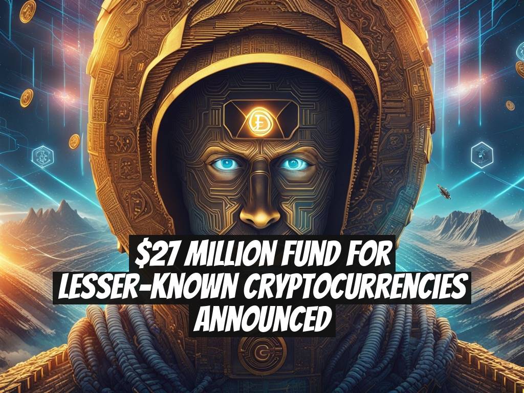 $27 Million Fund for Lesser-Known Cryptocurrencies Announced