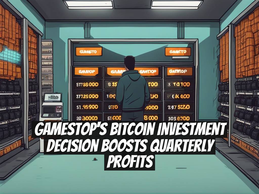 GameStop's Bitcoin Investment Decision Boosts Quarterly Profits