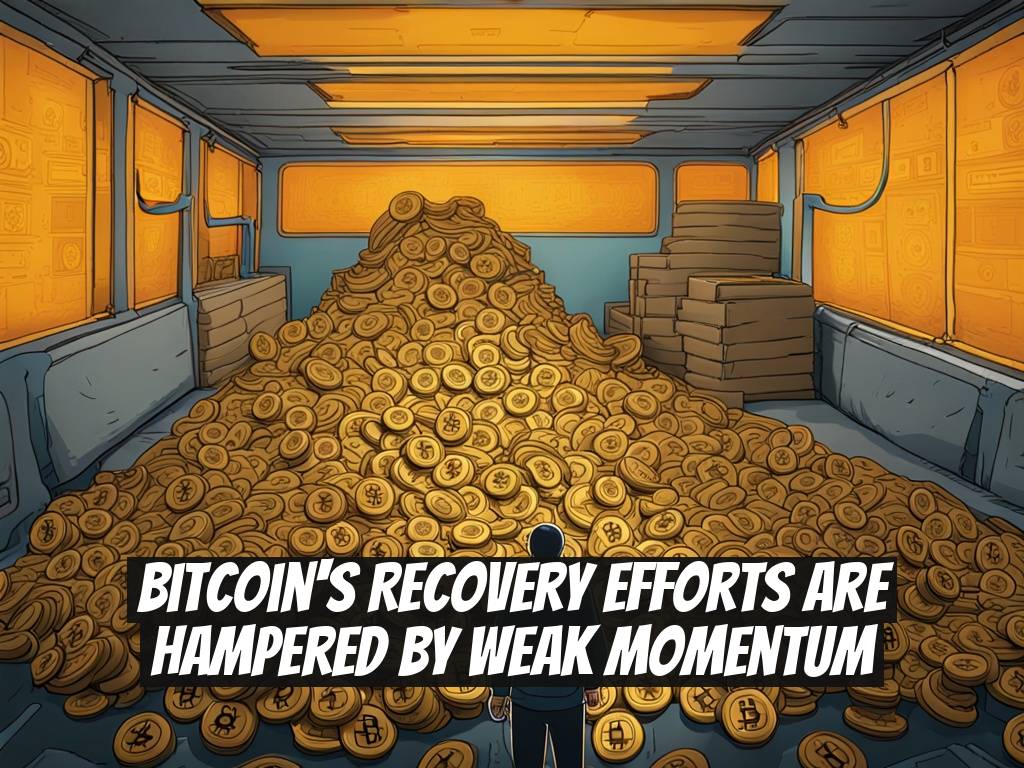 Bitcoin's Recovery Efforts Are Hampered by Weak Momentum