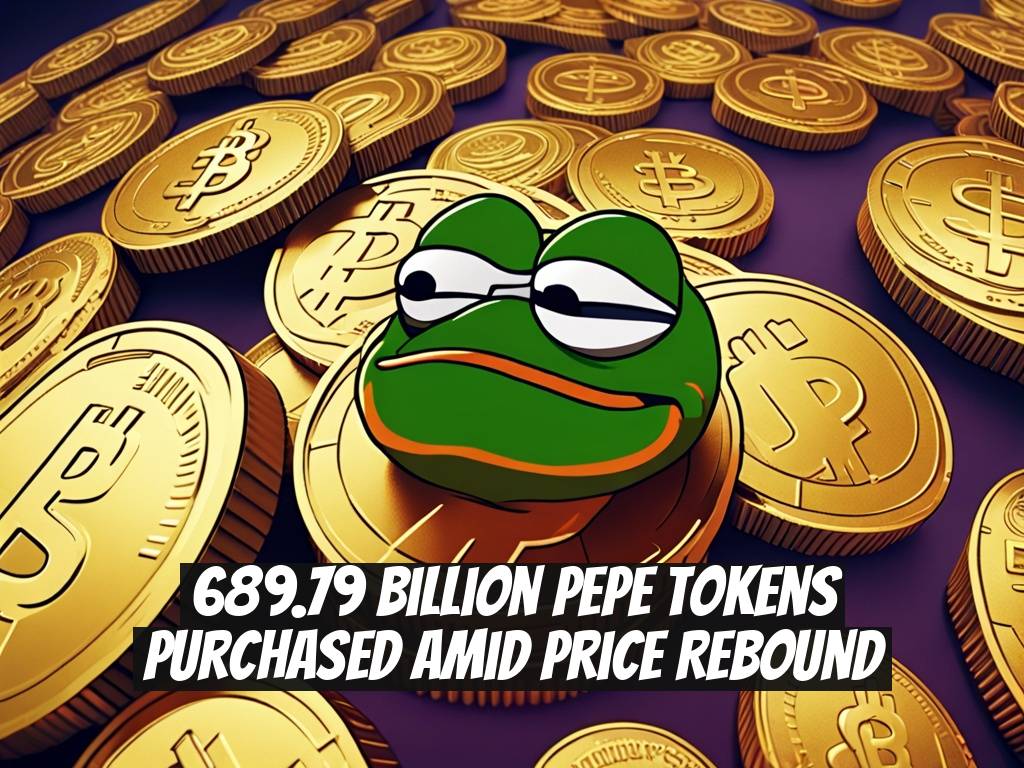689.79 Billion PEPE Tokens Purchased Amid Price Rebound