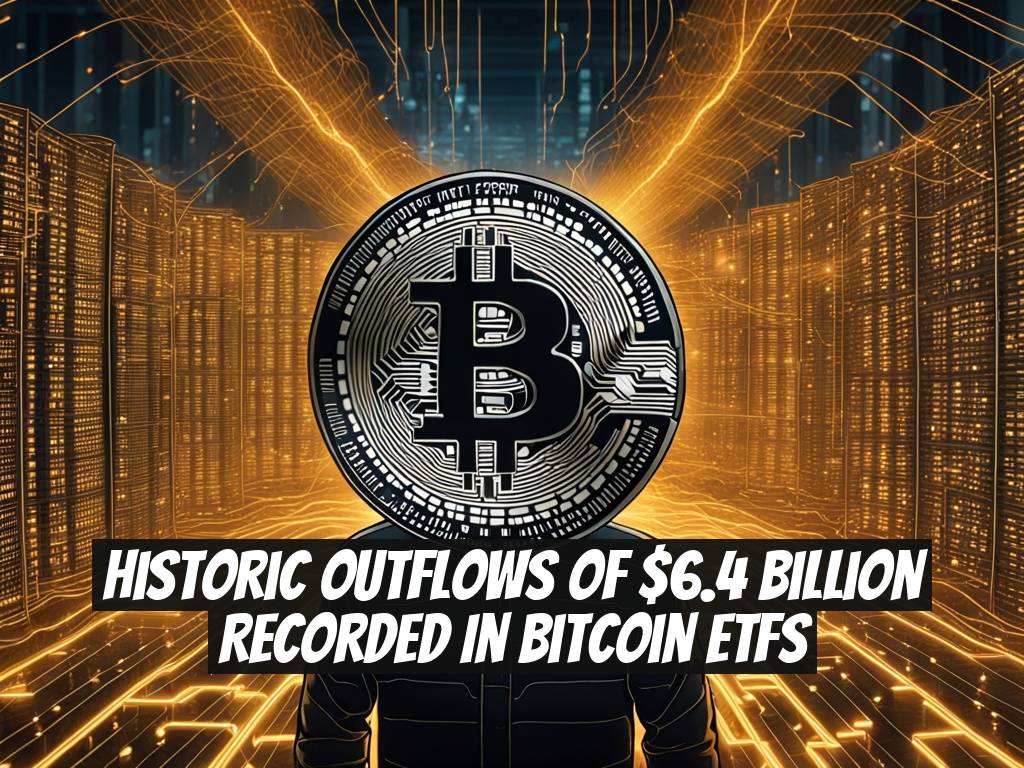 Historic Outflows of $6.4 Billion Recorded in Bitcoin ETFs