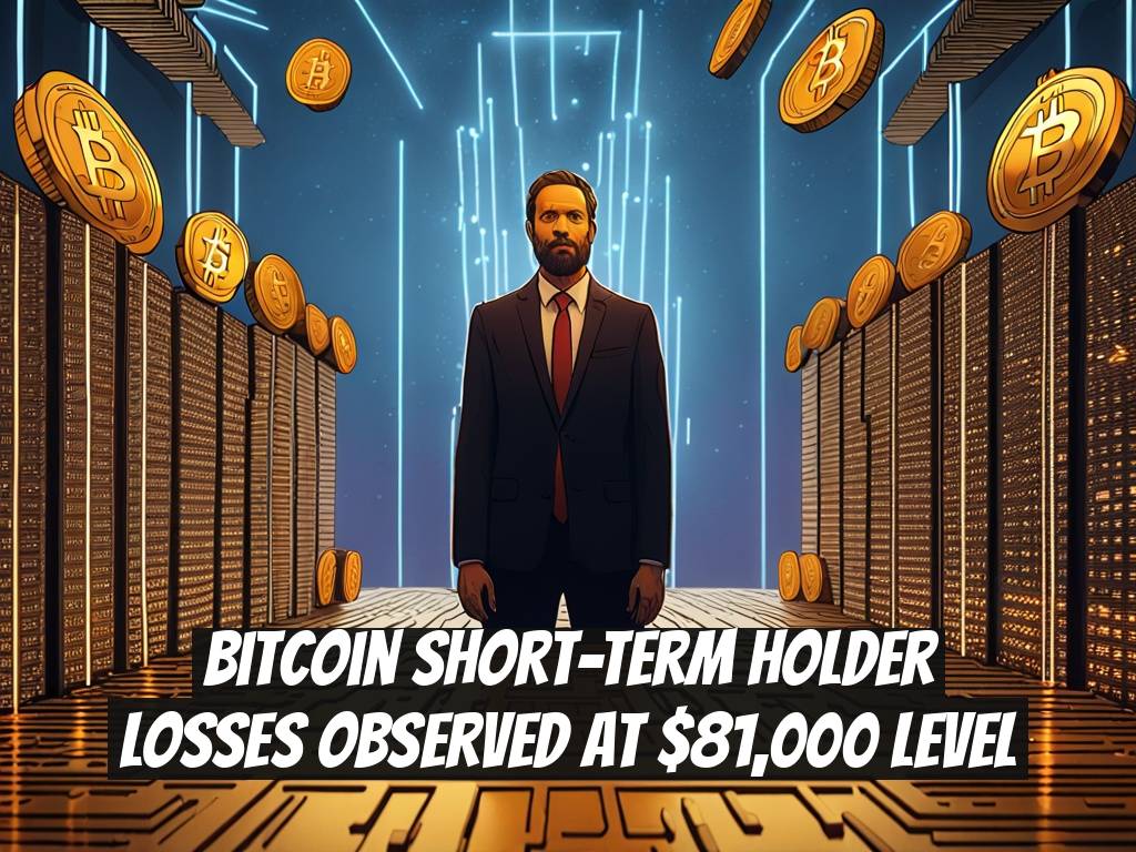 Bitcoin Short-Term Holder Losses Observed at $81,000 Level