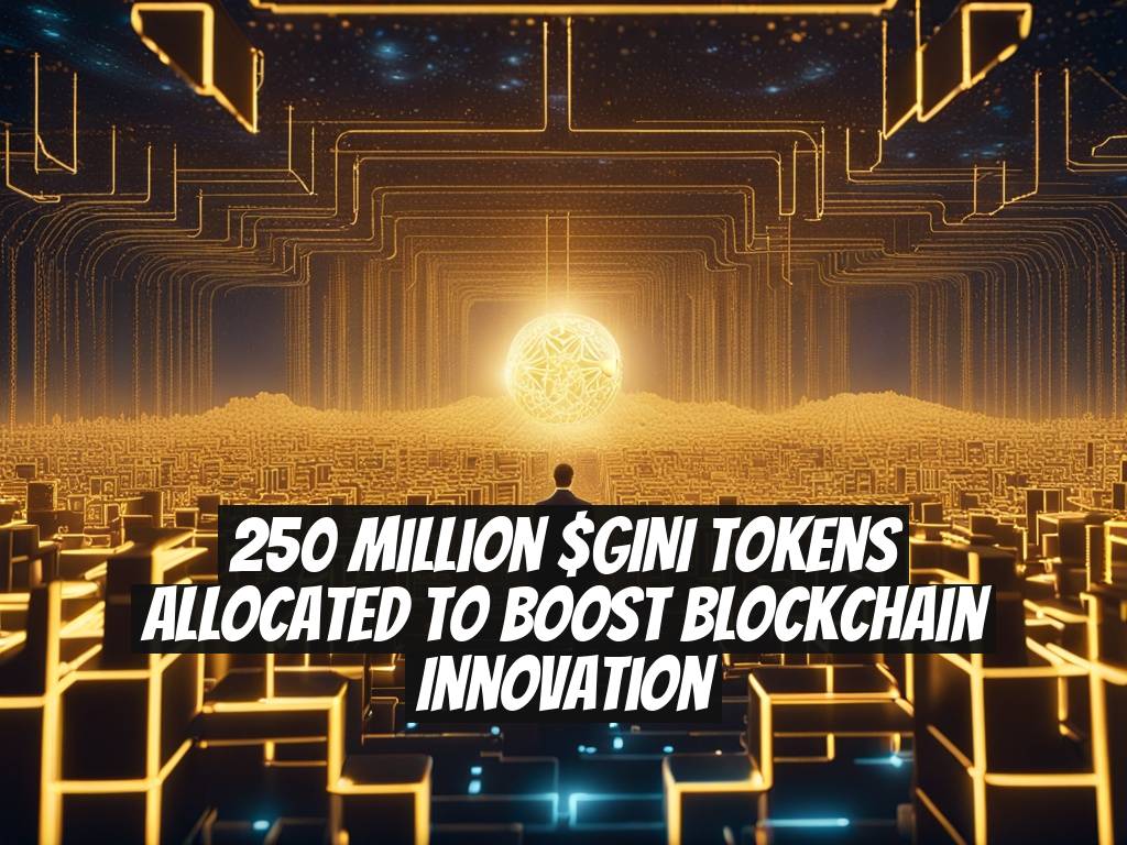 250 Million $GINI Tokens Allocated to Boost Blockchain Innovation