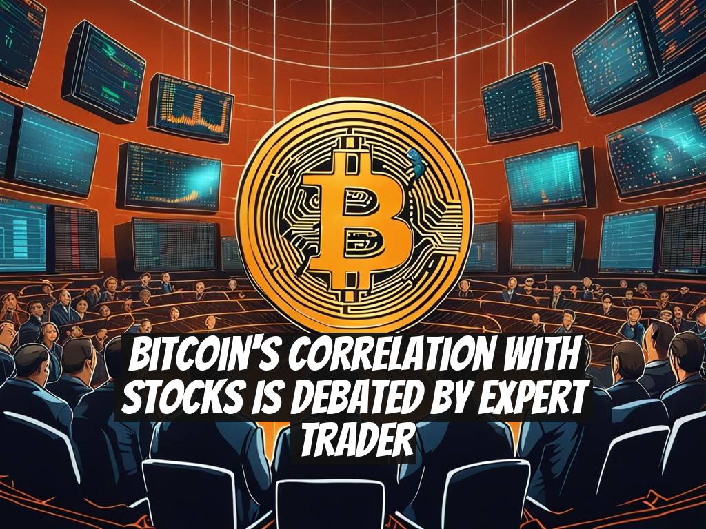 Bitcoin's Correlation With Stocks Is Debated by Expert Trader