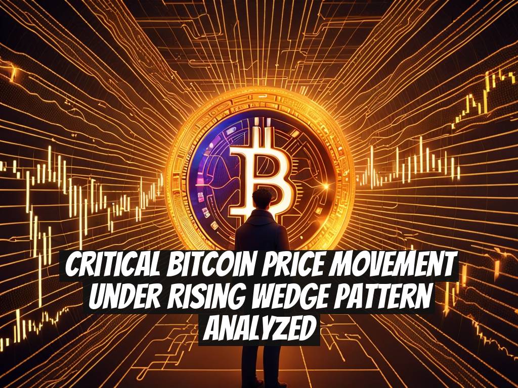 Critical Bitcoin Price Movement Under Rising Wedge Pattern Analyzed