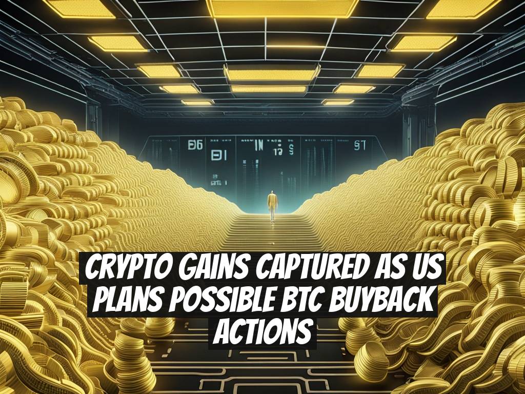 Crypto Gains Captured as US Plans Possible BTC Buyback Actions