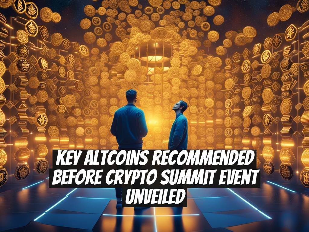 Key Altcoins Recommended Before Crypto Summit Event Unveiled