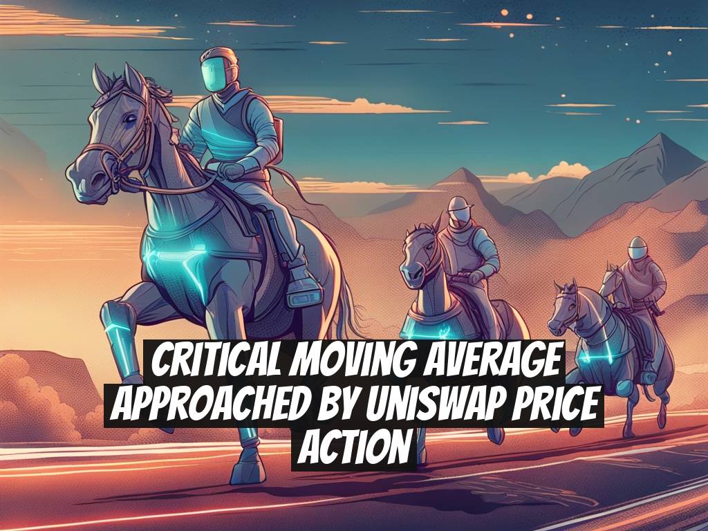 Critical Moving Average Approached by Uniswap Price Action