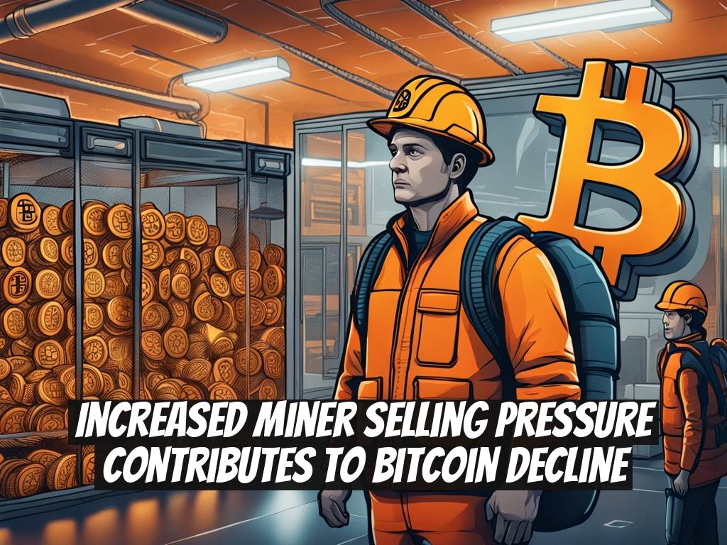 Increased Miner Selling Pressure Contributes to Bitcoin Decline