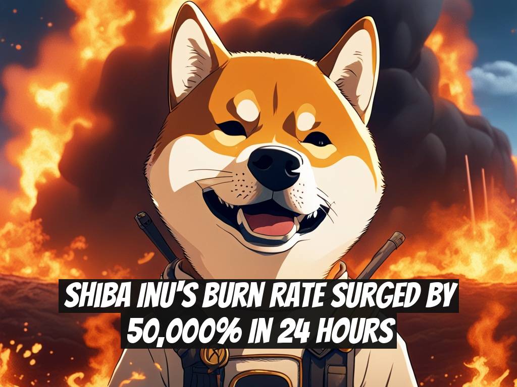Shiba Inu's Burn Rate Surged by 50,000% in 24 Hours