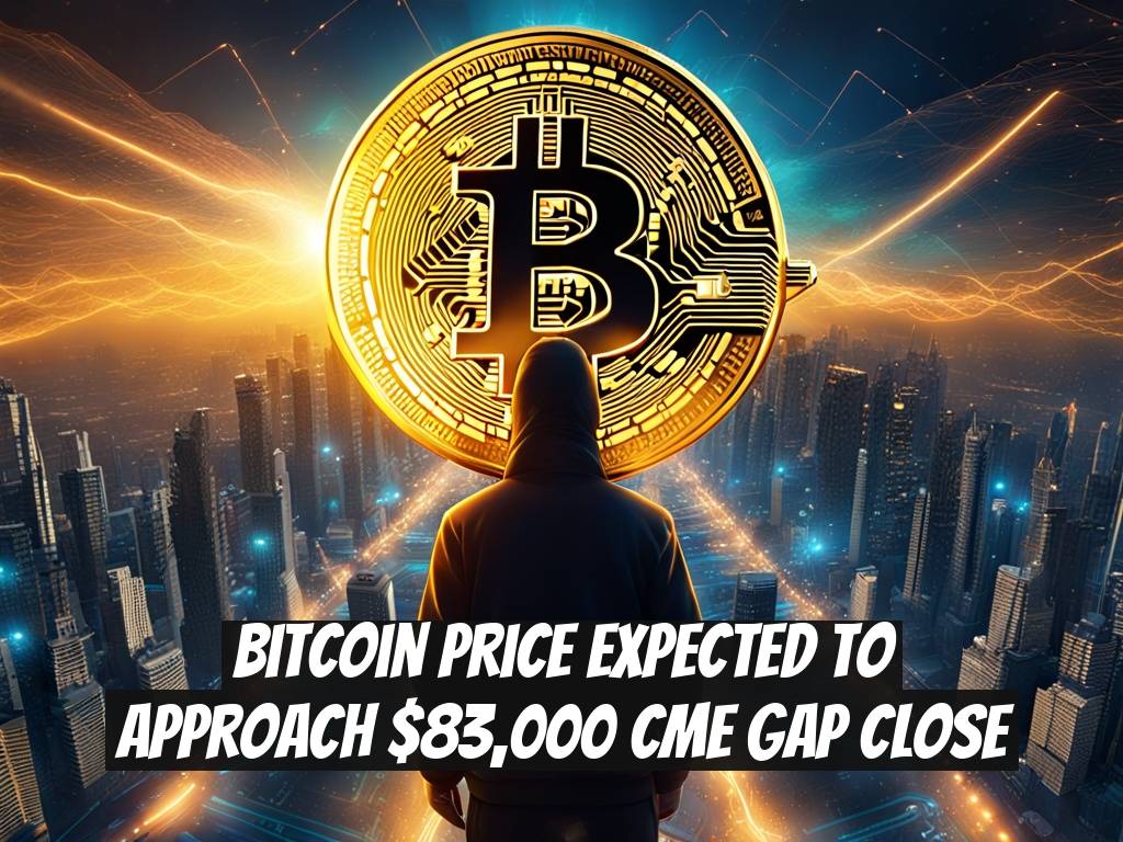 Bitcoin Price Expected to Approach $83,000 CME Gap Close