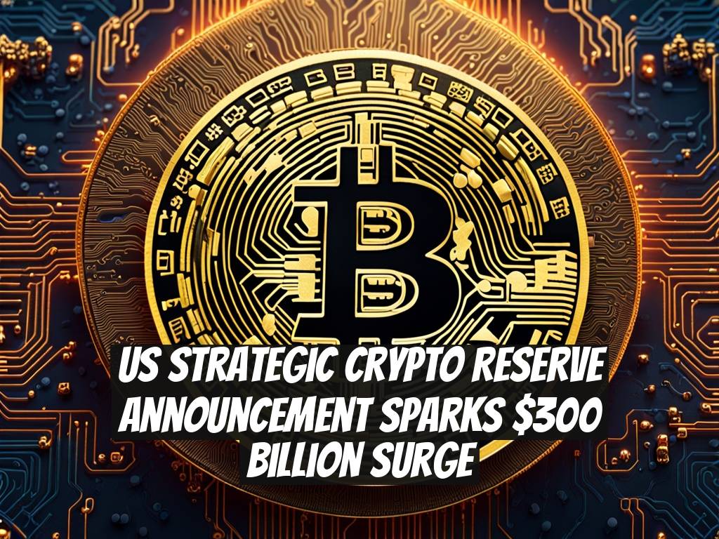 US Strategic Crypto Reserve Announcement Sparks $300 Billion Surge