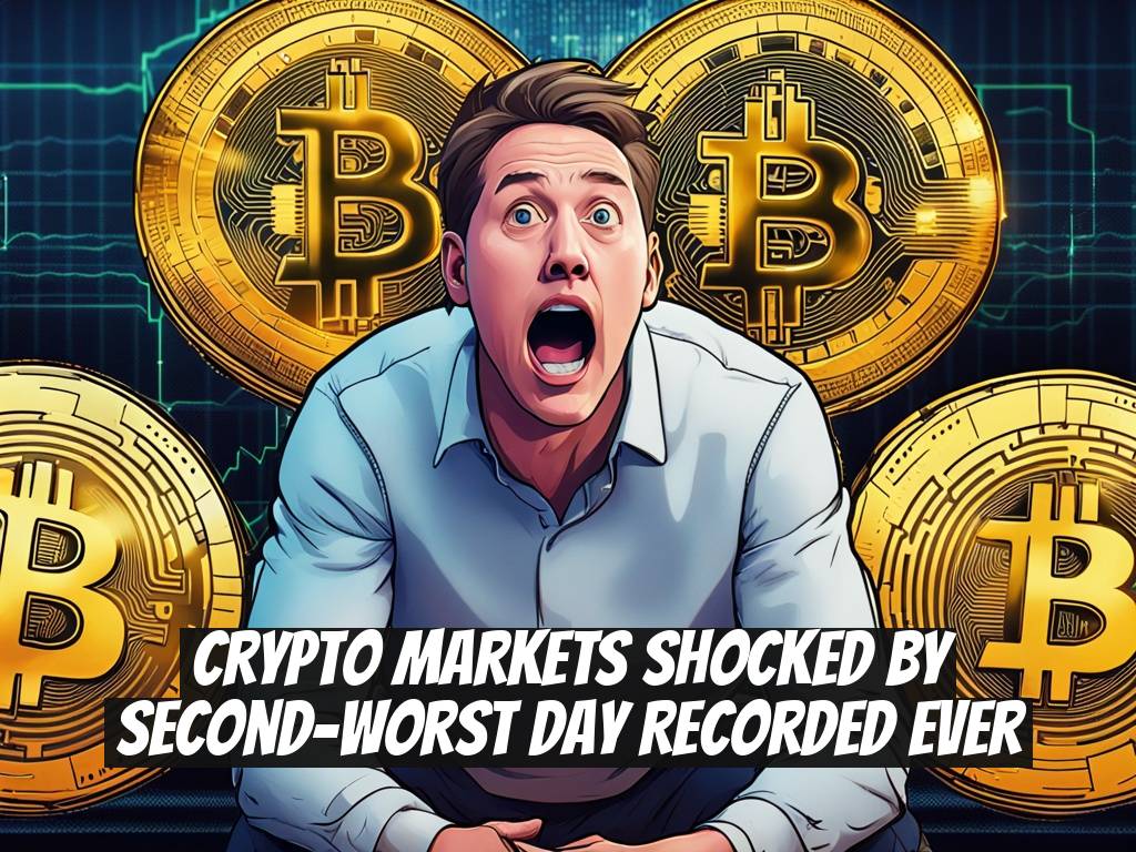 Crypto Markets Shocked by Second-Worst Day Recorded Ever