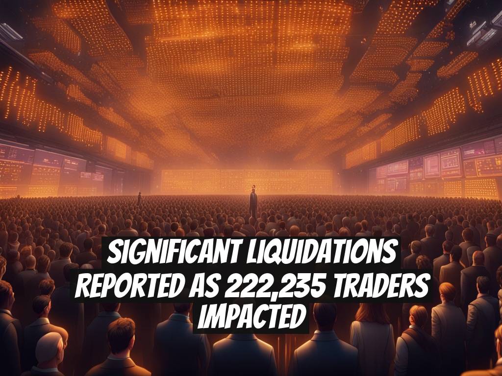 Significant Liquidations Reported as 222,235 Traders Impacted