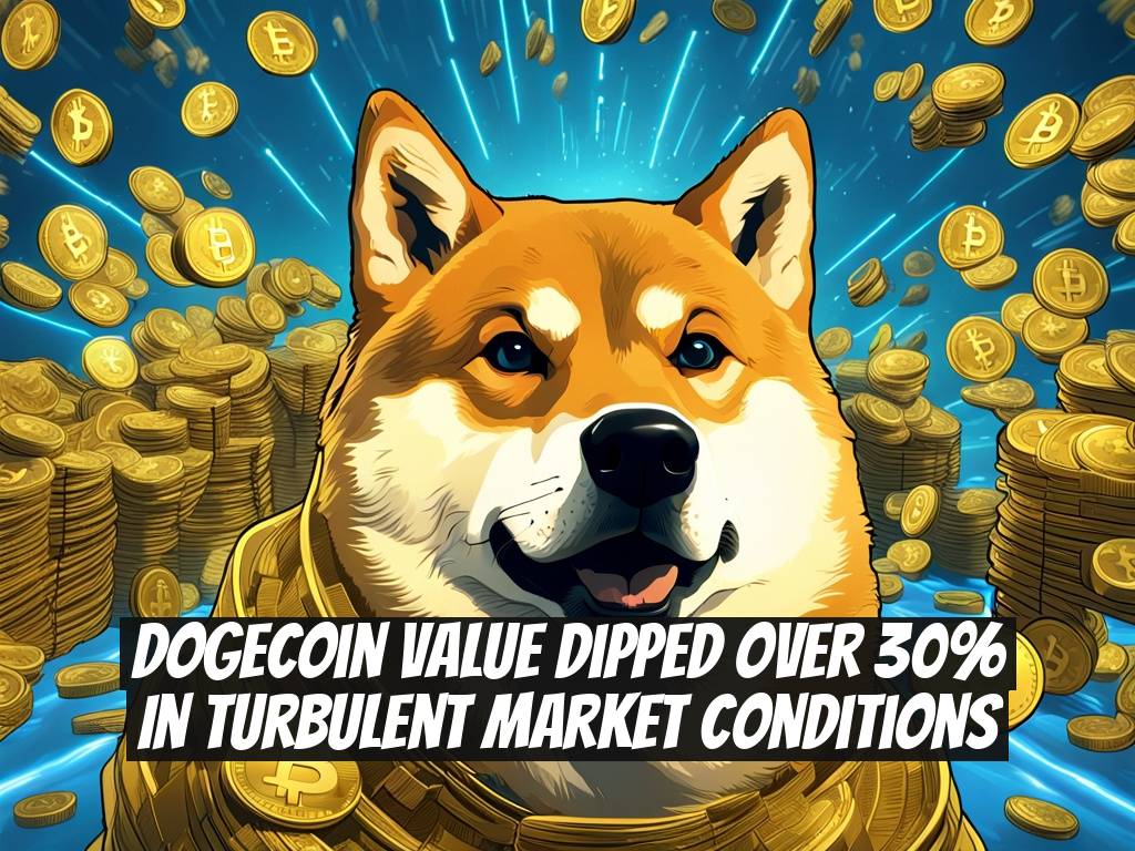 Dogecoin Value Dipped Over 30% in Turbulent Market Conditions