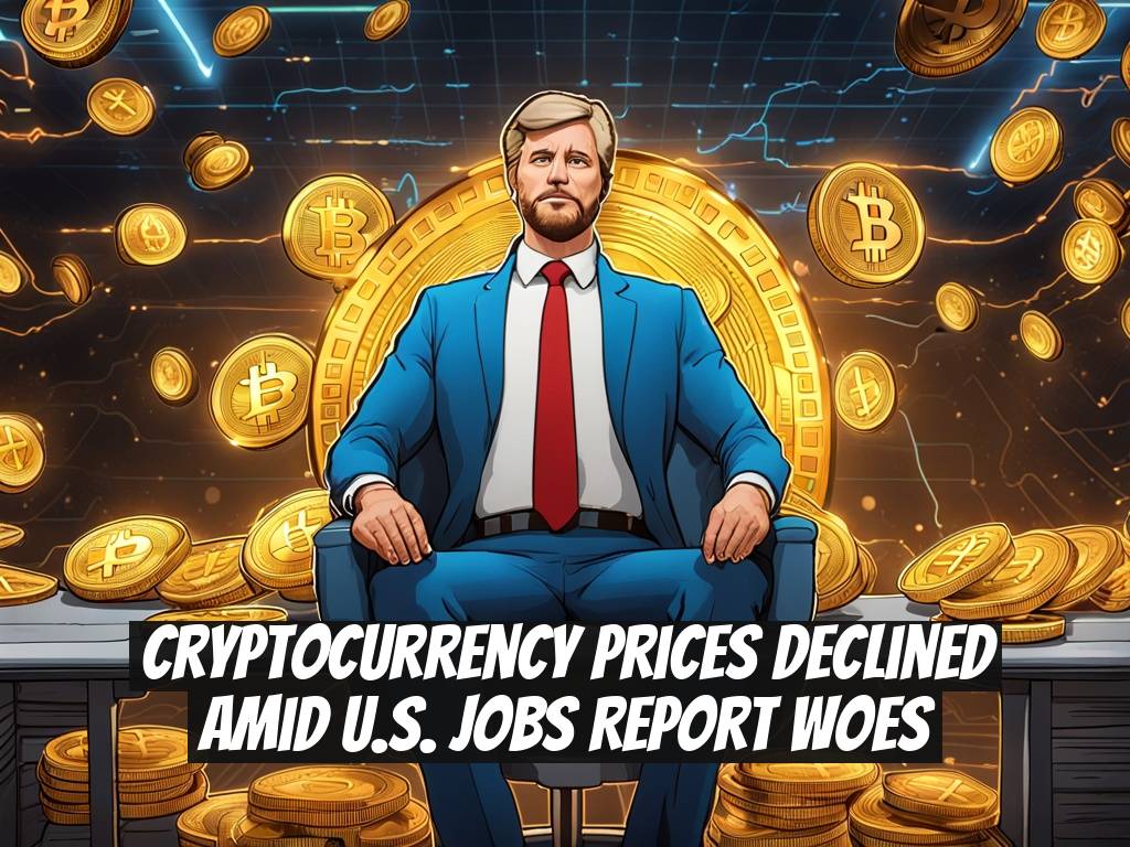 Cryptocurrency Prices Declined Amid U.S. Jobs Report Woes