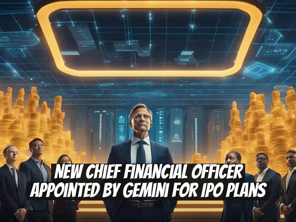 New Chief Financial Officer Appointed by Gemini for IPO Plans