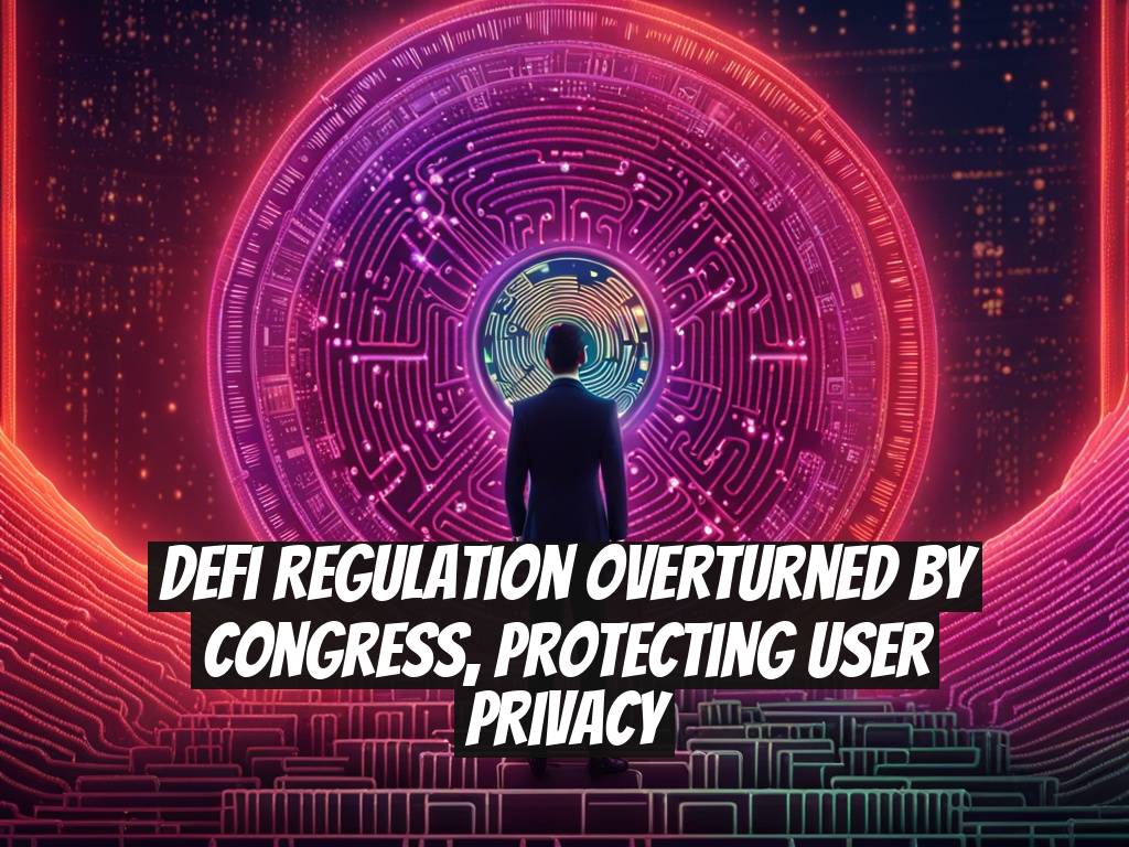DeFi Regulation Overturned by Congress, Protecting User Privacy