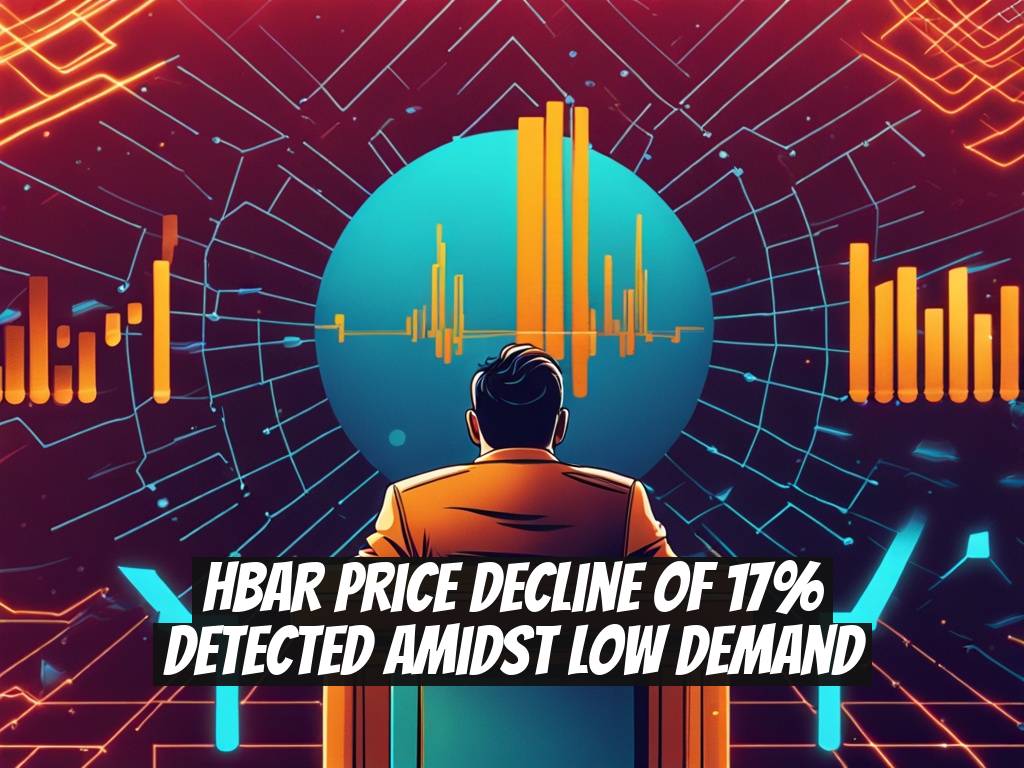 HBAR Price Decline of 17% Detected Amidst Low Demand