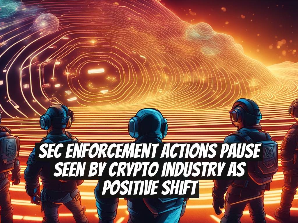 SEC Enforcement Actions Pause Seen by Crypto Industry as Positive Shift