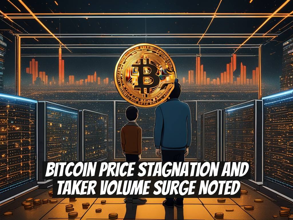 Bitcoin Price Stagnation and Taker Volume Surge Noted