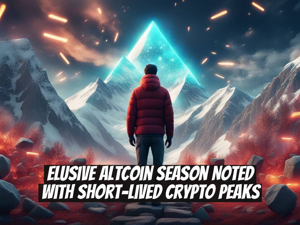 Elusive Altcoin Season Noted with Short-Lived Crypto Peaks