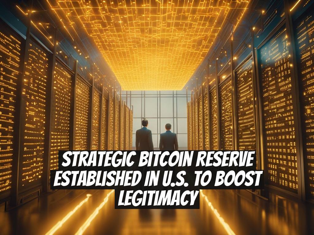 Strategic Bitcoin Reserve Established in U.S. to Boost Legitimacy