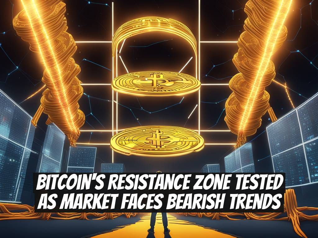 Bitcoin's Resistance Zone Tested as Market Faces Bearish Trends